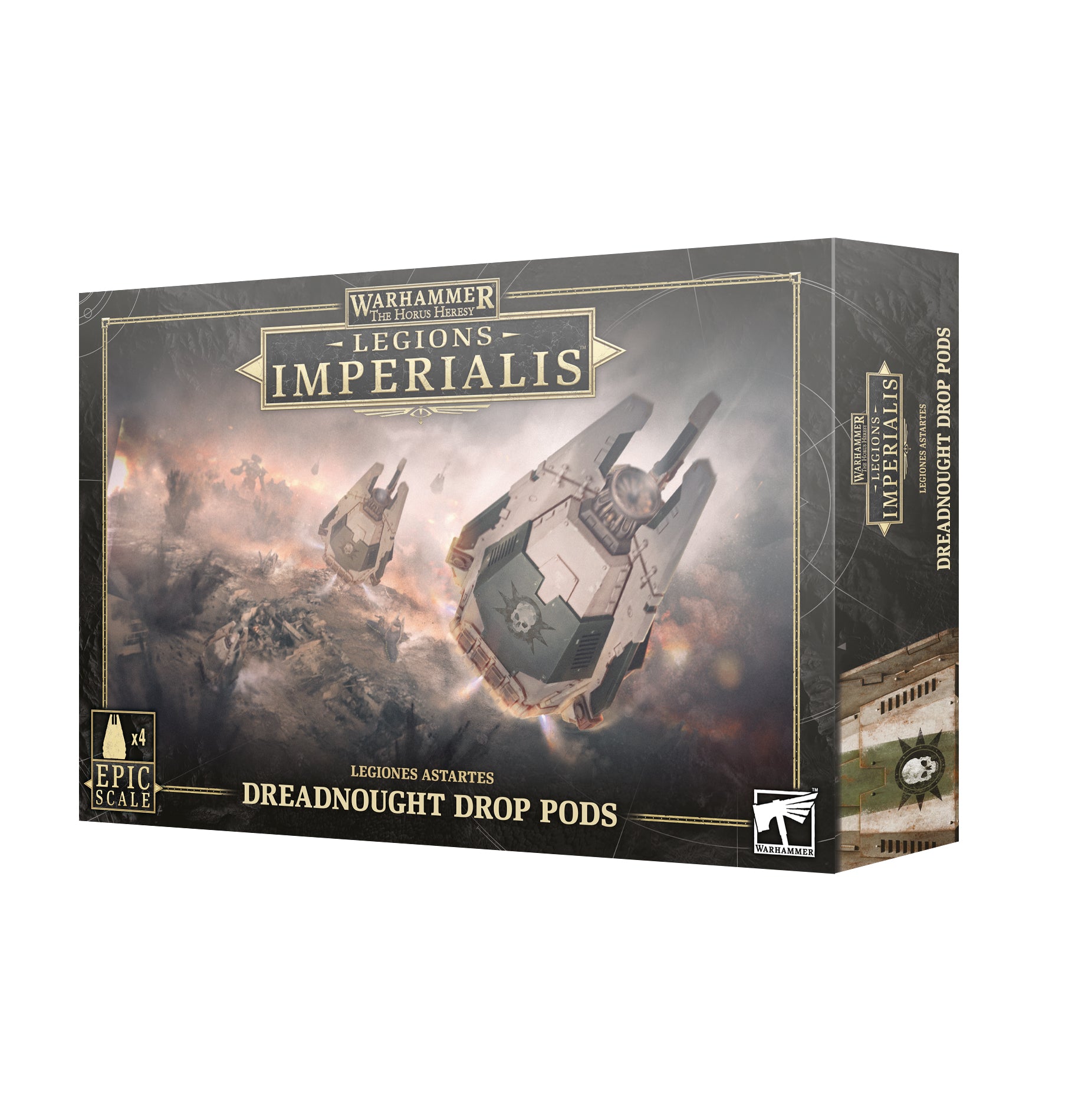 レギオンズ・インペリアリス：レギオン・アスタルテス：ドレッドノート・ドロップポッド　LEGIONS IMPERIALIS:DREADNOUGHT DROP PODS