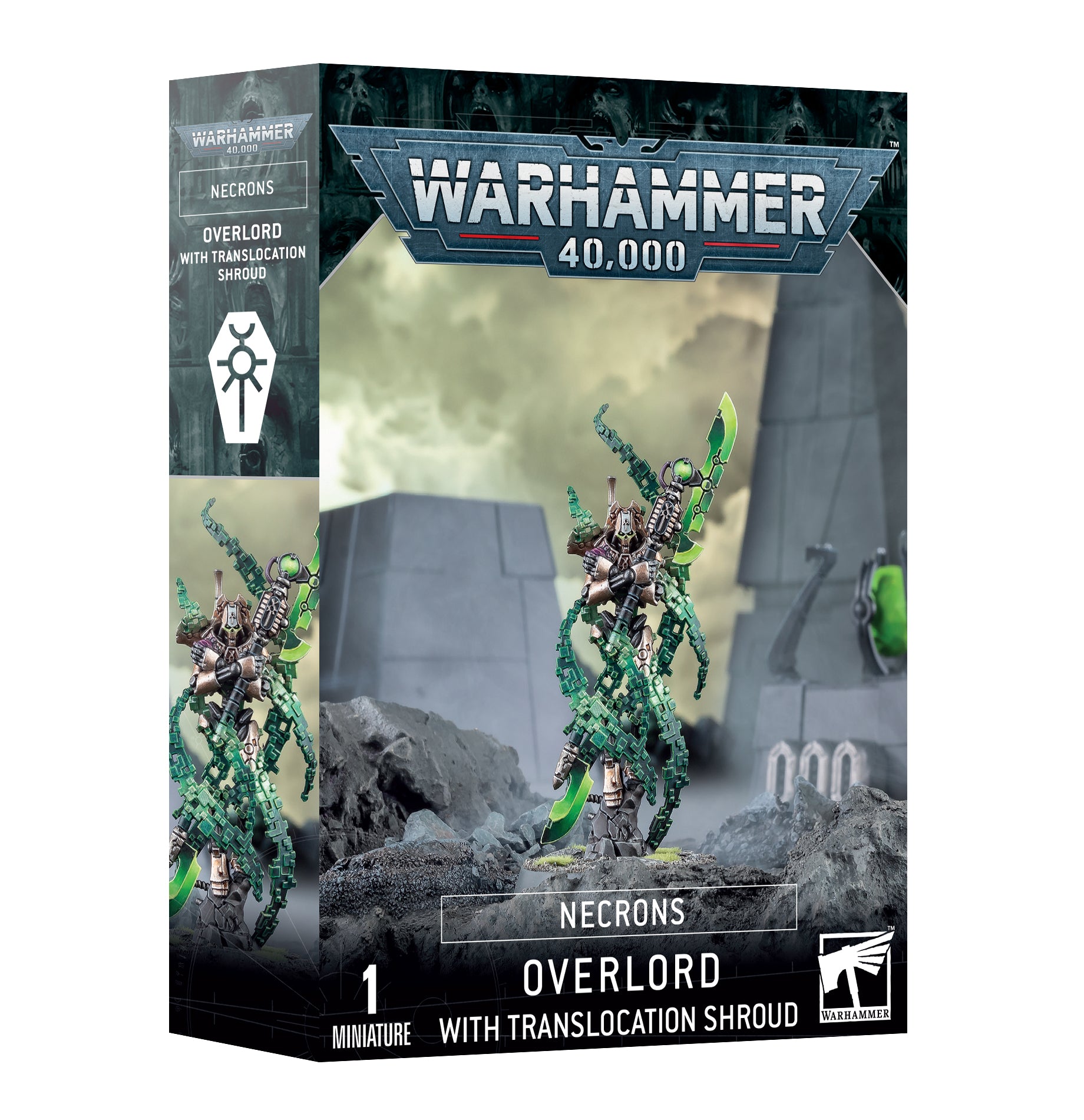NECRONS: OVERLORD WITH TRANSLOCATION SHROUD ネクロン: オーヴァーロード（転移の屍衣装備）