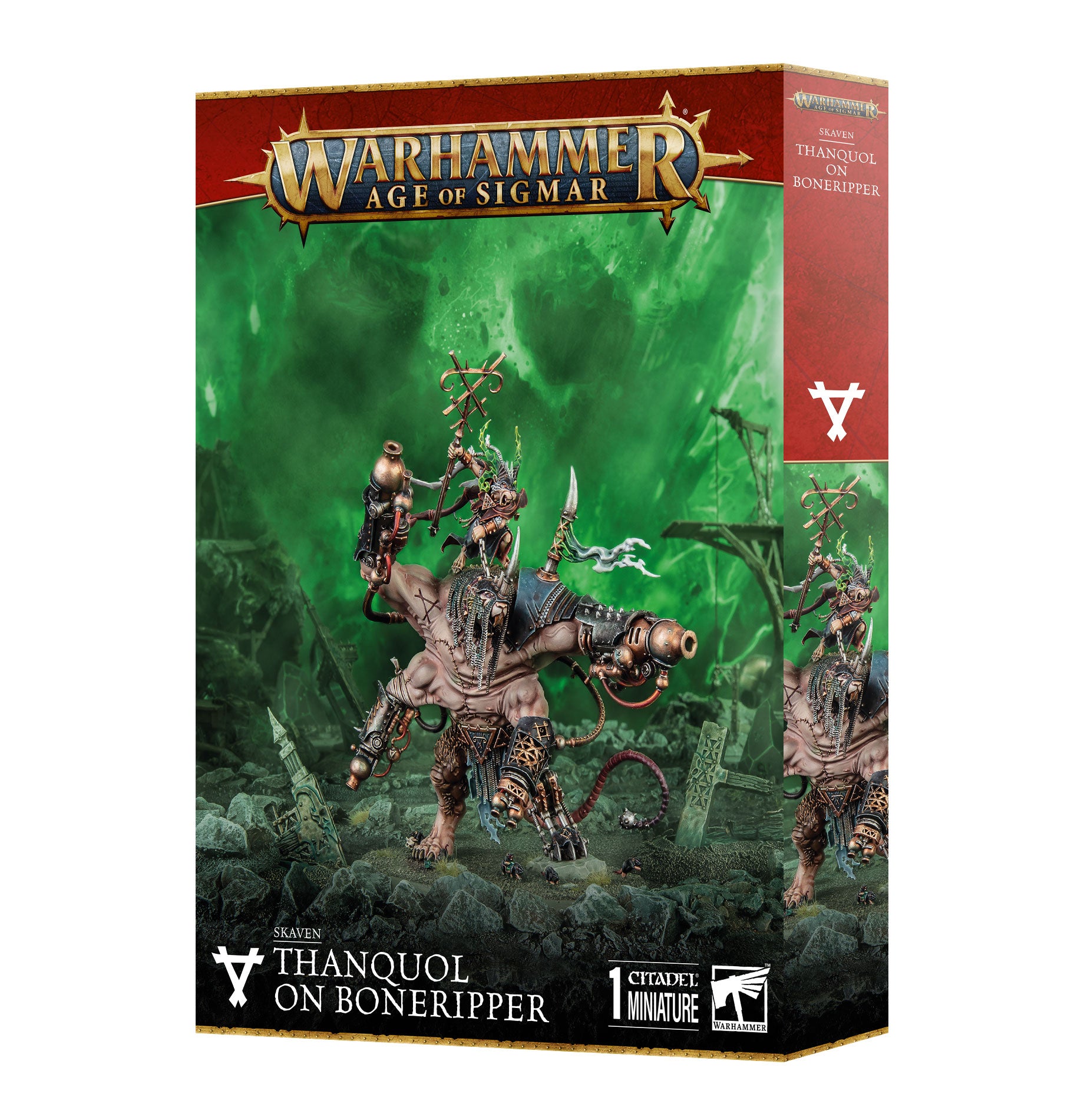 SKAVEN: THANQUOL ON BONERIPPER　スケイヴン：サンカール（ボーンリッパー騎乗）