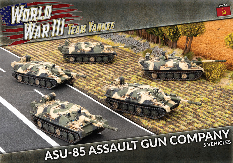 tsbx34 ASU-85 Assault Gun Company (x5)