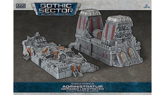 bb681 Mundus Imperialis - Administratum (Damaged & Destroyed x2)