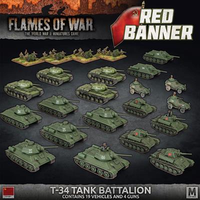 suab15 Red Banner T-34 Tank Battalion Army Deal
