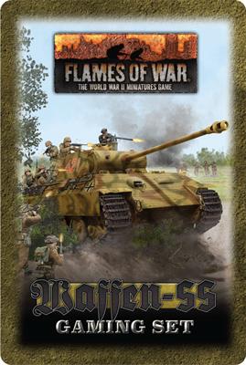 td038 Waffen-SS Tin (x20 Tokens, x2 Objectives, x16 Dice)