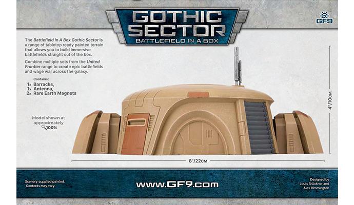 bb675 United Frontier Barracks (x1)