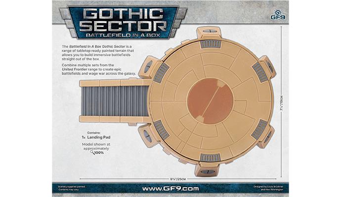 bb678 United Frontier Landing Pad (x1)