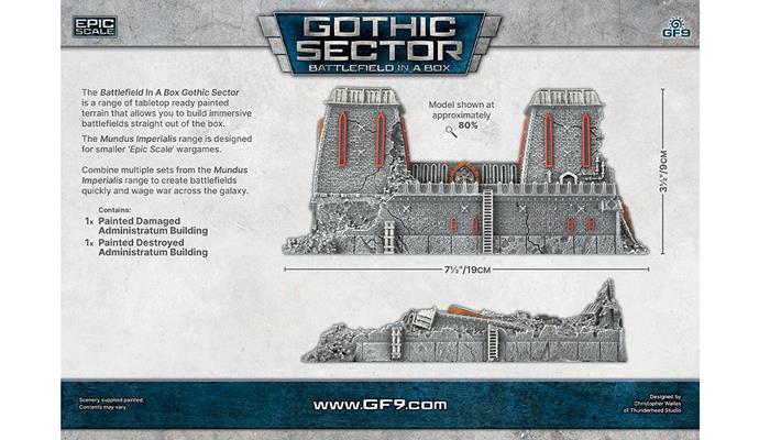 bb681 Mundus Imperialis - Administratum (Damaged & Destroyed x2)