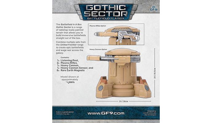 bb673 United Frontier Listening Post (x1)