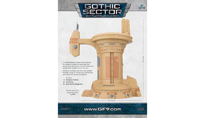 bb672 United Frontier Outpost Tower (x1)