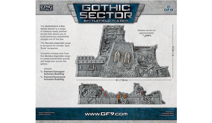 bb682 Mundus Imperialis - Scholam (Damaged & Destroyed x2)