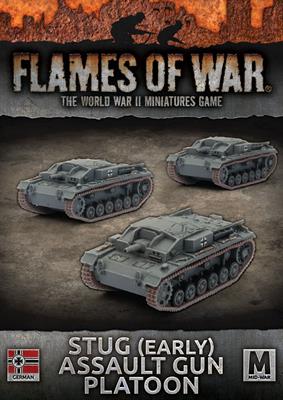 gbx109 StuG (Early) Assault Gun Platoon (Mid War x3 Tanks)