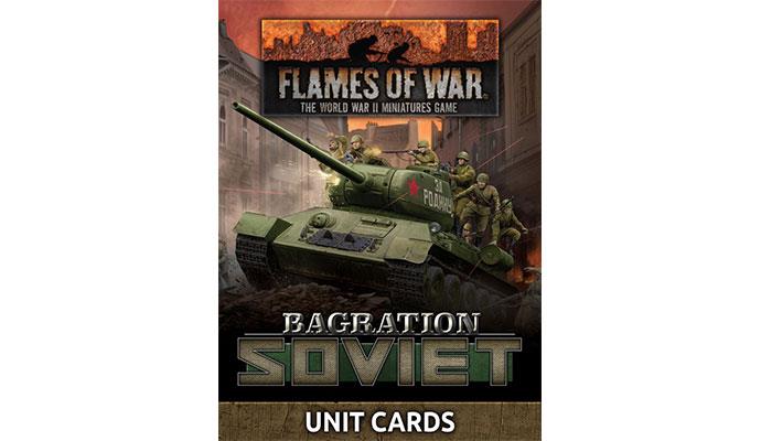 fw266u Bagration: Soviet Unit Cards (67x Cards)