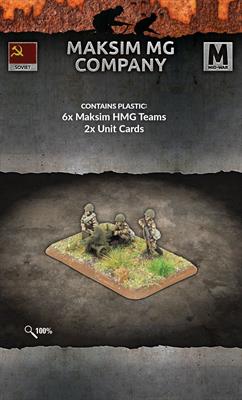 su770 Maksim MG Company (Mid War x18 Figures Plastic)