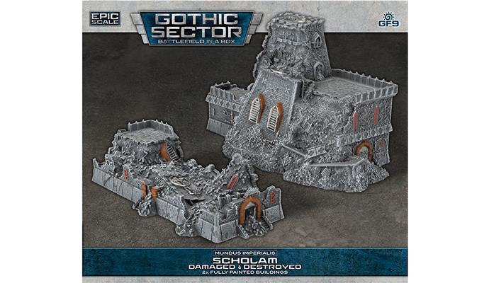 bb682 Mundus Imperialis - Scholam (Damaged & Destroyed x2)