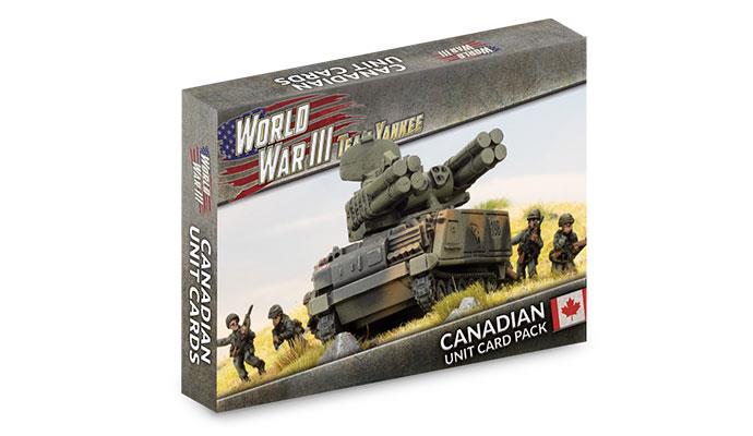 ww3-09c Canadian Unit Card Pack (34x Cards)