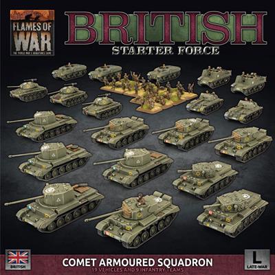 brab14 British Comet Armoured Squadron (Plastic)