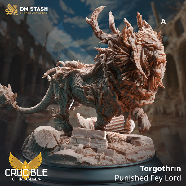 Torgothrin - Punished Fey Lord [Huge Sized Model - 75mm base]