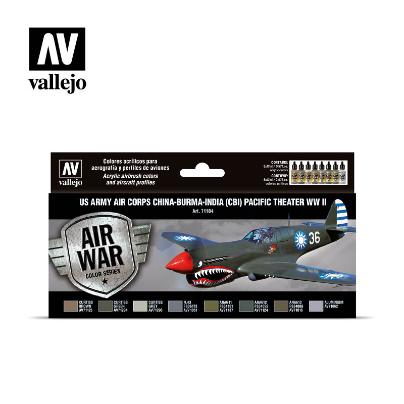 71184 アメリカ陸軍航空隊 中国・ビルマ・インド・太平洋作戦戦域(CBI)(リニューアル)
