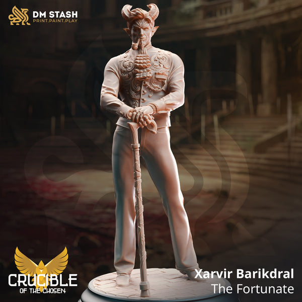Xarvir Barikdral – The Fortunate [Medium Sized Model - 25mm base]