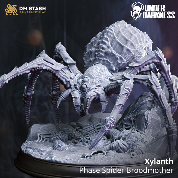 Xylanth - Phase Spider Broodmother [Huge Sized Model - 75mm base]