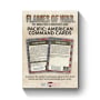 fw258uc The Pacific: American Command Cards (x66) - Limited Edition