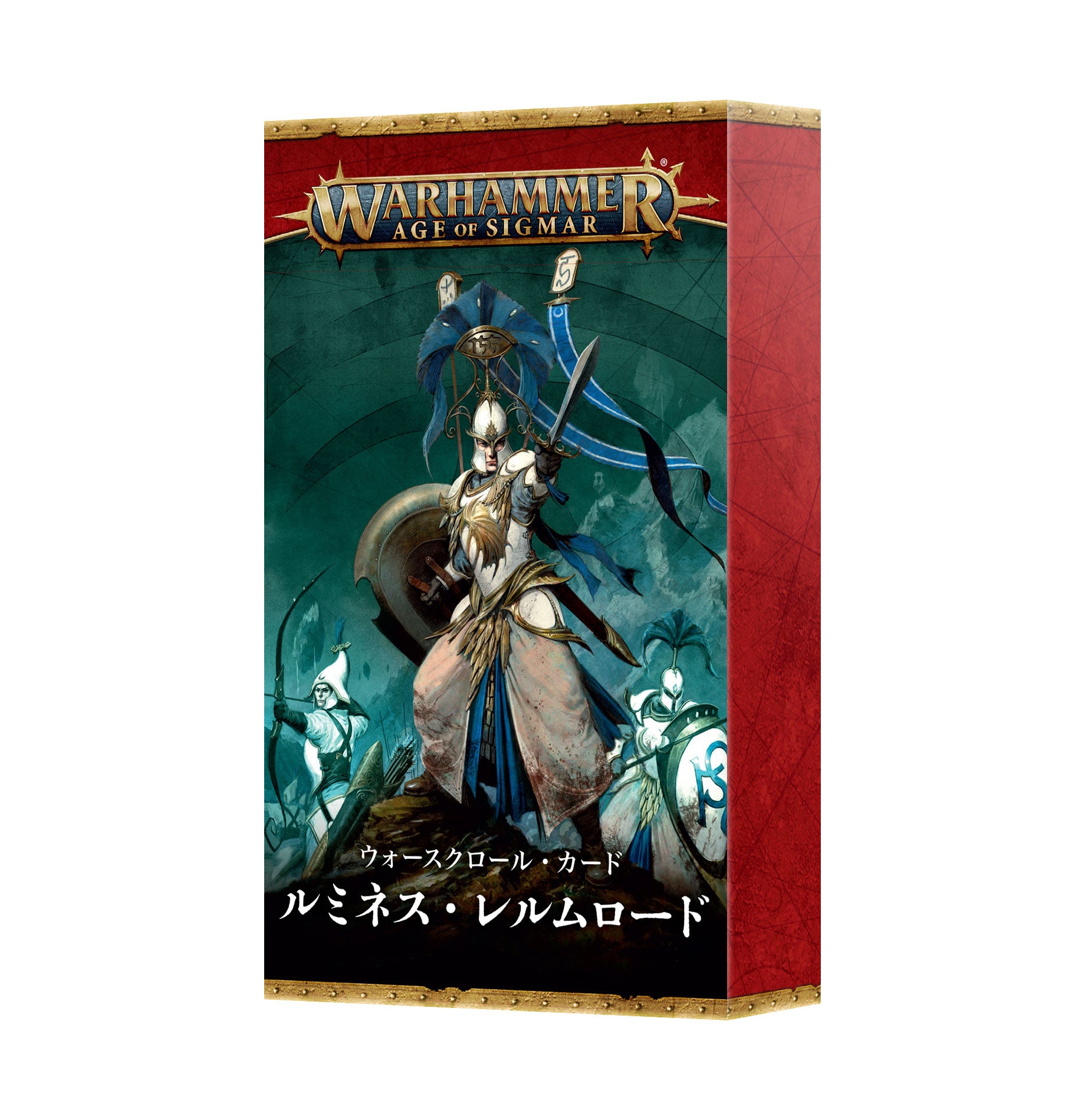 ウォースクロール・カード：ルミネス・レルムロード（日本語版）　WARSCROLL CARDS: LUMINETH REALMLORDS JPN