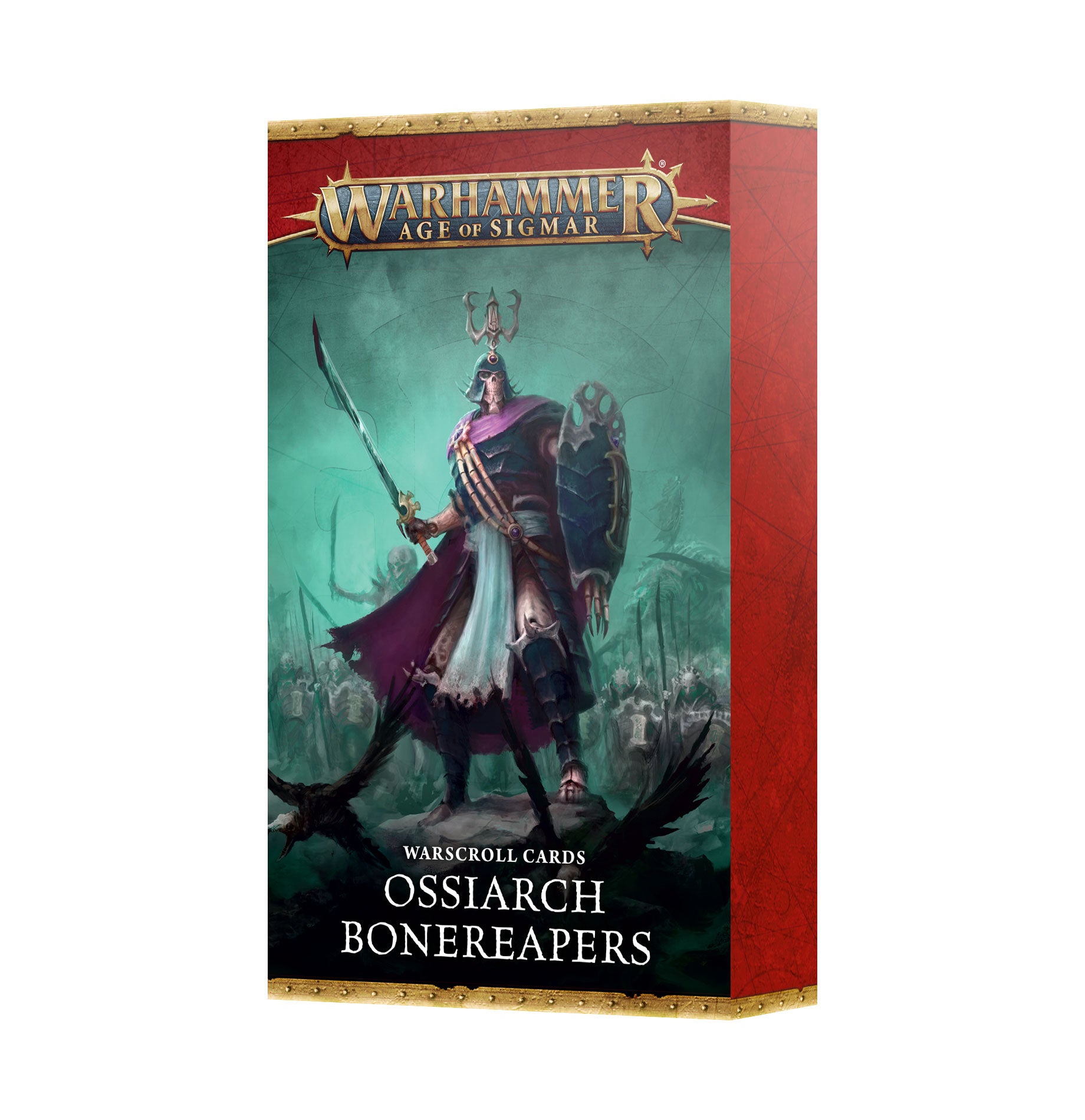 ウォースクロール・カード：オシアーク・ボーンリーパー（英語版）　WARSCROLL CARDS:OSSIARCH BONEREAPERS ENG