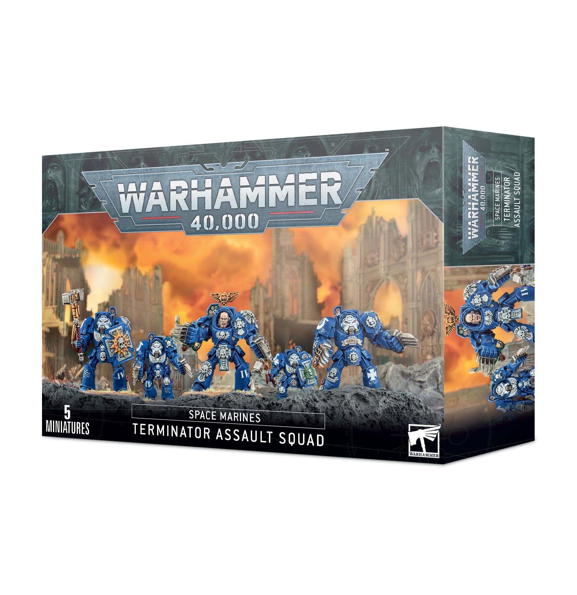 SPACE MARINES TERMINATOR ASSAULT SQUAD スペースマリーン：ターミネイター・アサルト・スカッド
