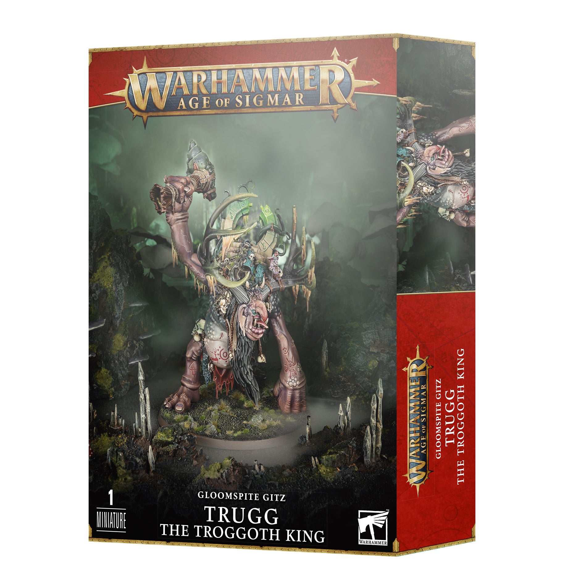 GLOOMSPITE GITZ: TRUGG THE TROGGOTH KING グルームスパイト・ギット：トロゴスの王トラグ