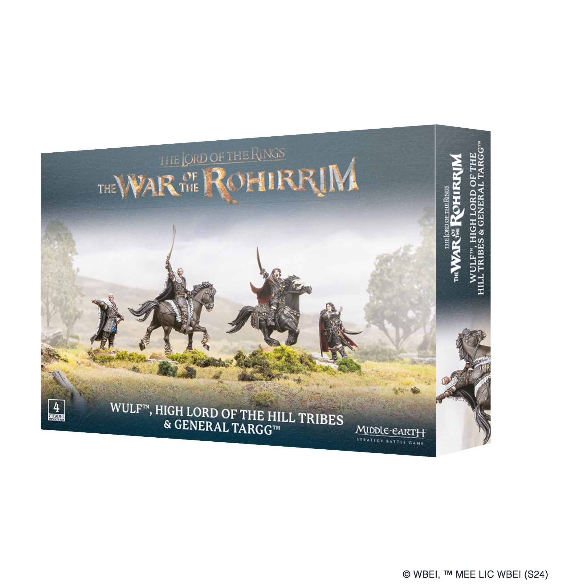 WAR OF THE ROHIRRIM: Wulf Lord of Hill Tribes & General Targg