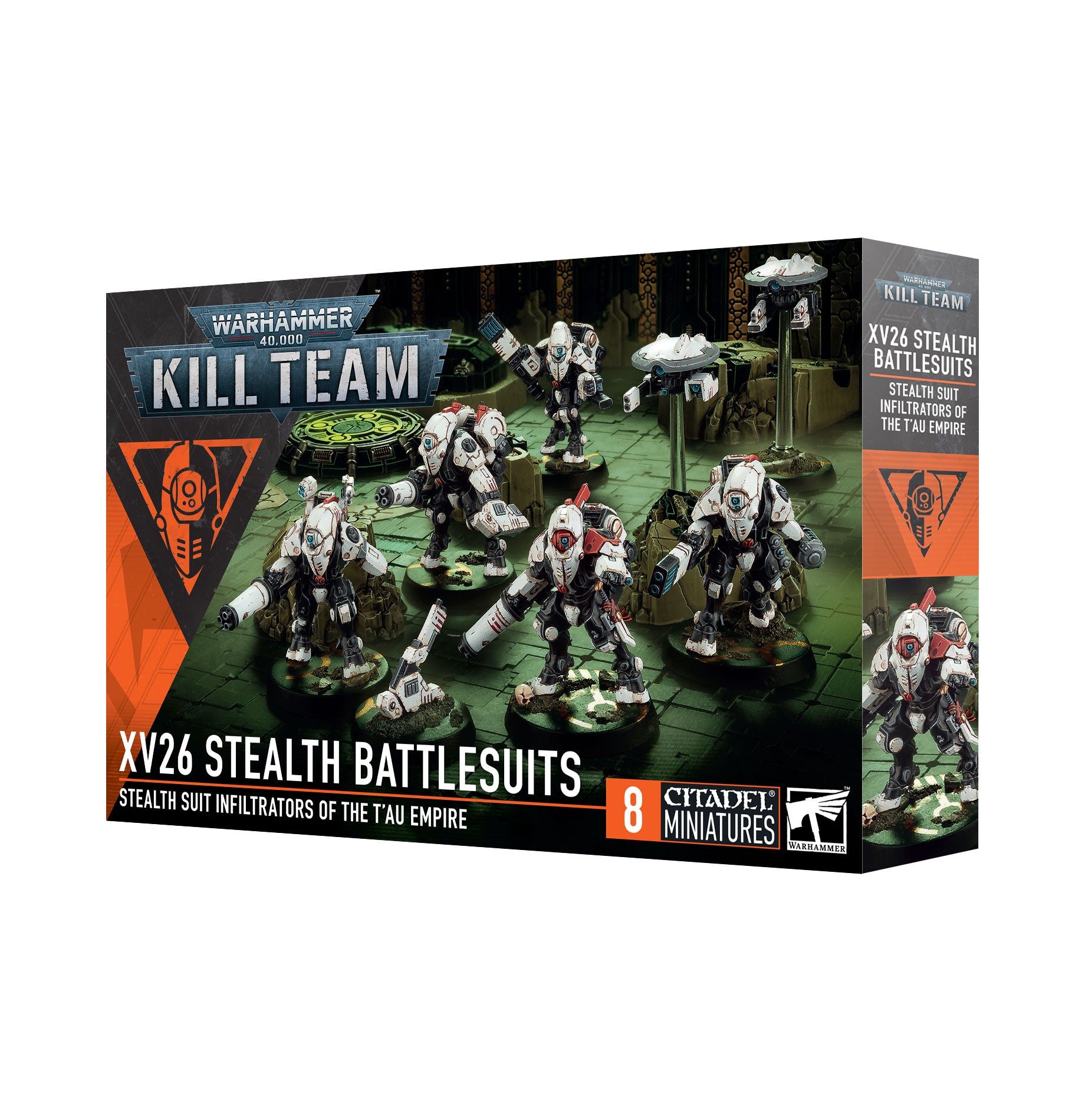 キルチーム：XV26ステルス・バトルスーツ
KILL TEAM: XV26 STEALTH BATTLESUITS