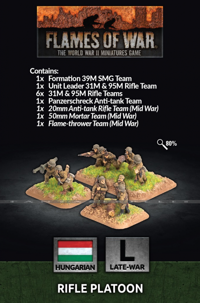 hu702 Rifle Platoon (x41 figs)