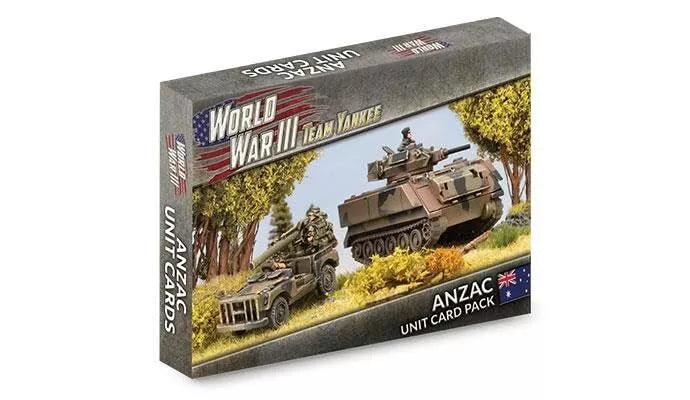 ww3-09a ANZAC Unit Card Pack (29x Cards)