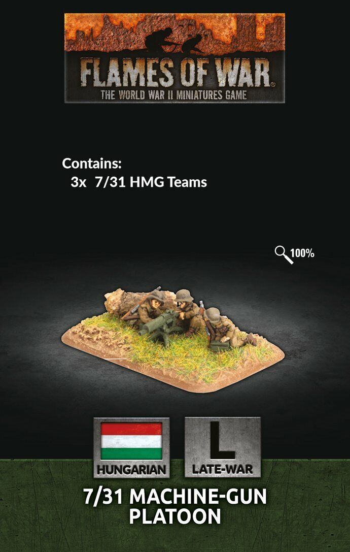 hu704 7/31 MG Platoon (x3)