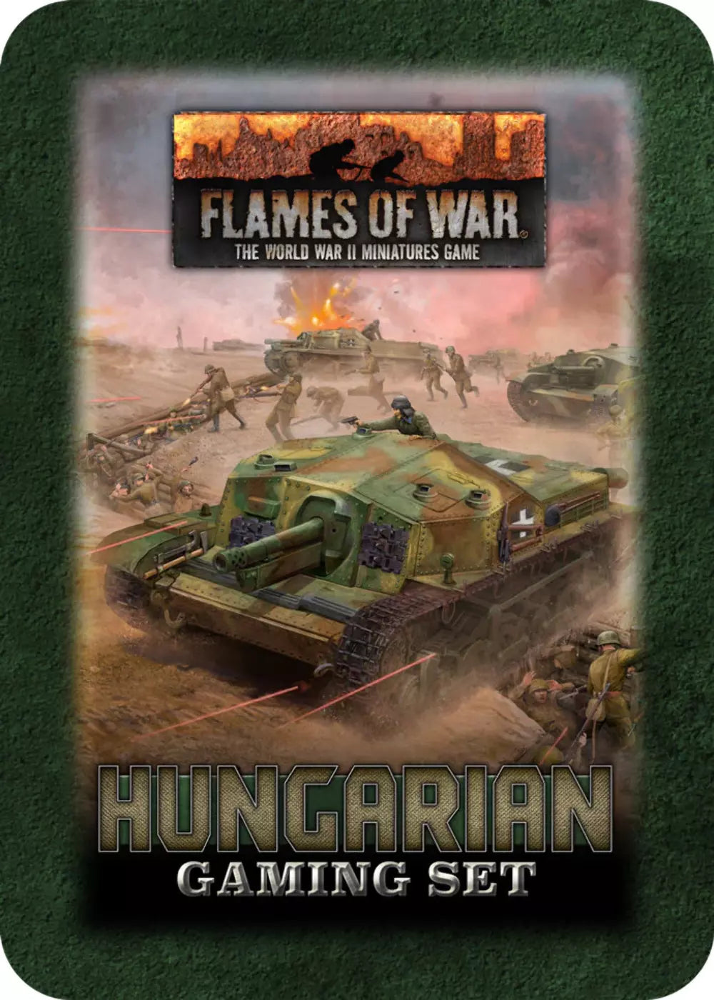 td044 Hungarian Gaming Set (x20 Tokens, x2 Objectives, x16 Dice)