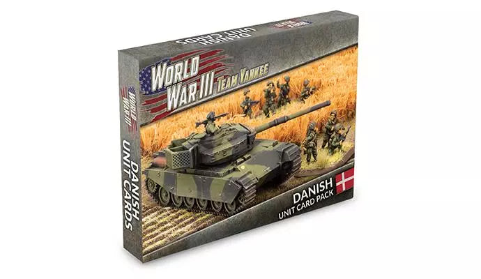 ww3-08d Danish Unit Cards (28x Cards)
