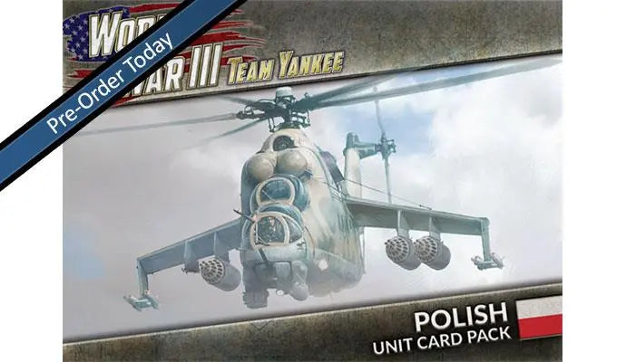 ww3-06p World War III: Polish Unit Cards (31 Cards)