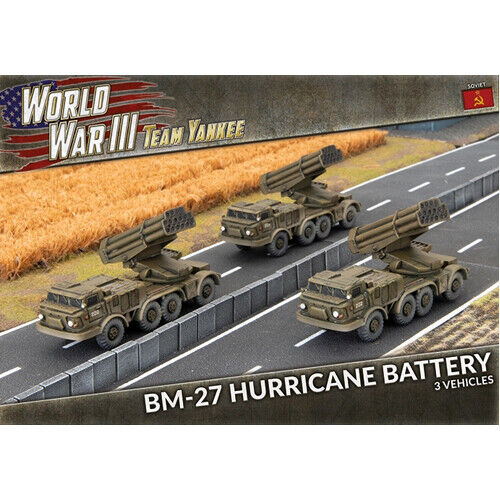 tsbx26 BM-27 Rocket Launcher Battery (x3)