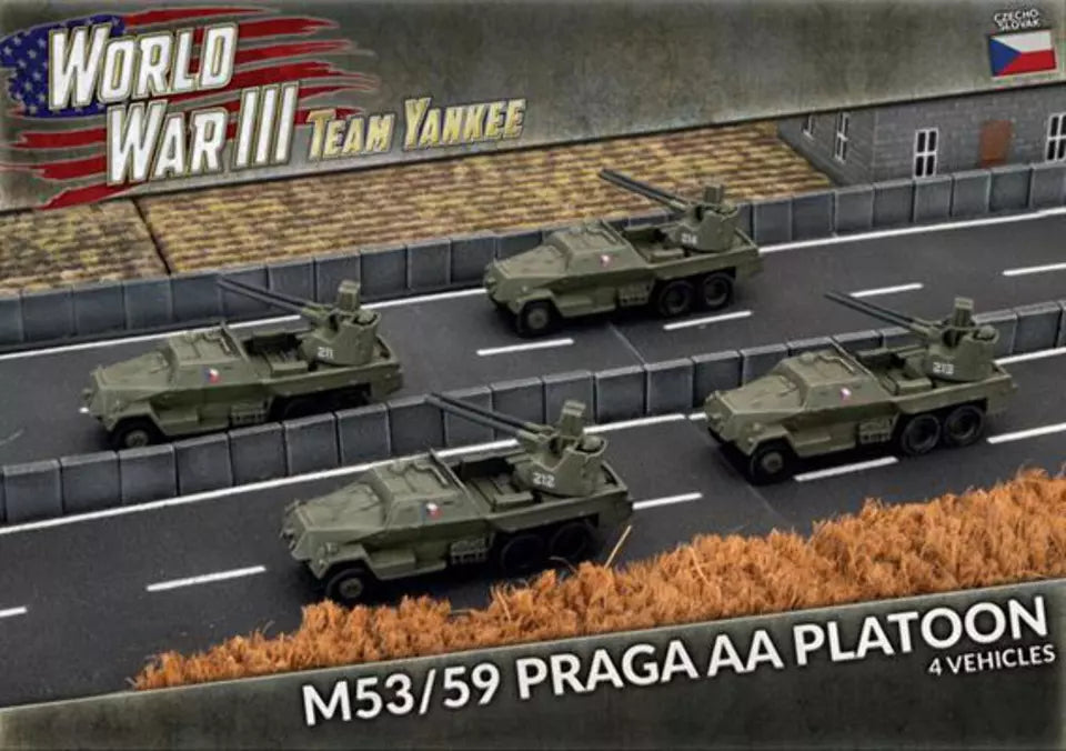 twbx04 M53/59 Praga AA Platoon (x4)
