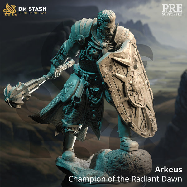 Arkeus/Arkina - Champions of the Radiant Dawn [Medium Sized Models - 25mm base]