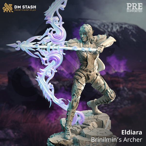 Eldiara - Brinilmin's Archer [Medium Sized Model - 25mm base]
