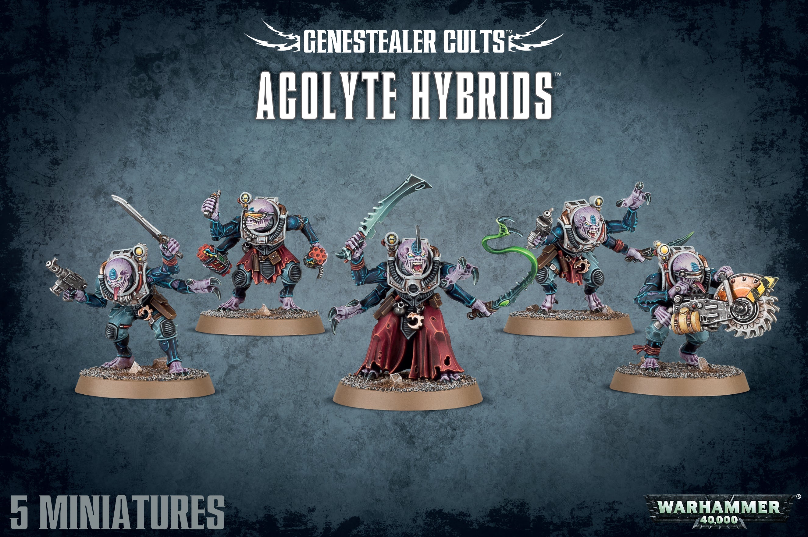 GENESTEALER CULTS: ACOLYTE HYBRIDS ジーンスティーラー・カルト：アコライト・ハイブリッド