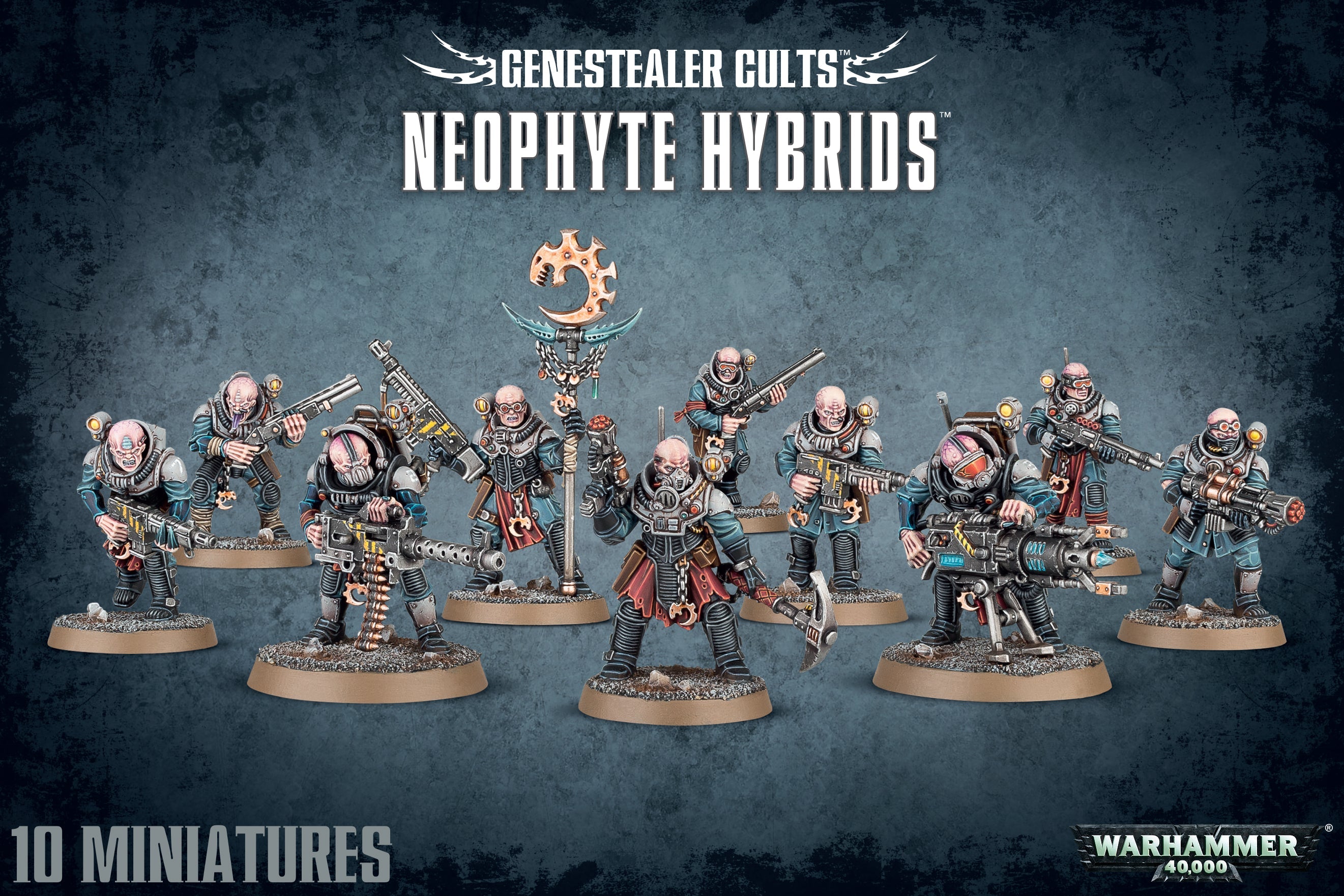 GENESTEALER CULTS NEOPHYTE HYBRIDS ジーンスティーラー・カルト：ネオファイト・ハイブリッド