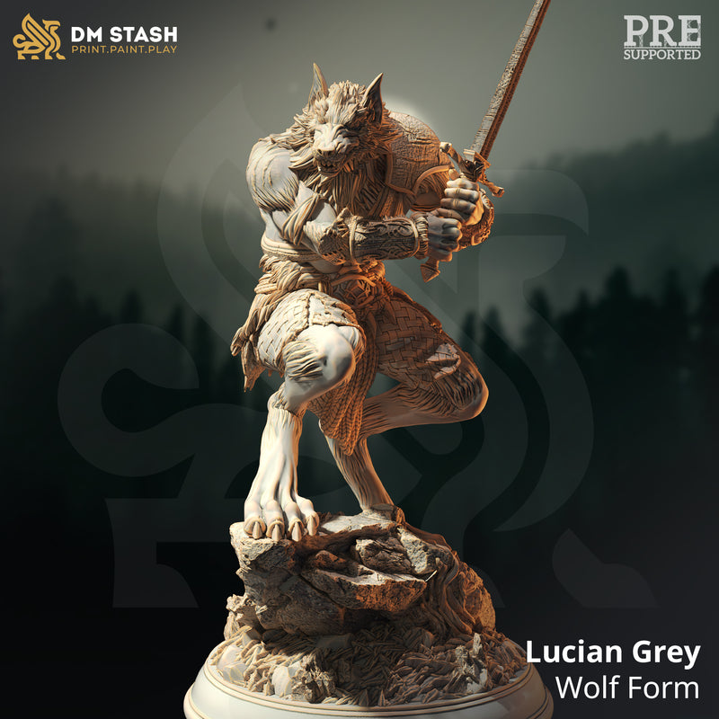 Lucian Grey - Wolf Form
