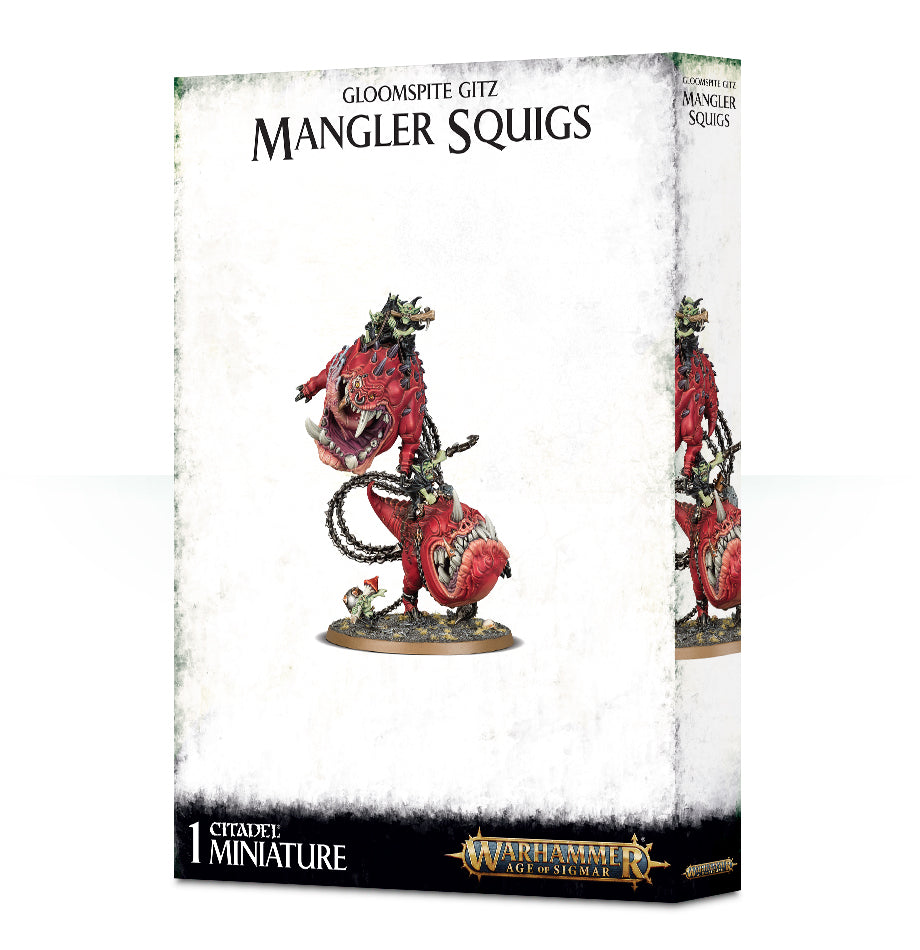 GLOOMSPITE GITZ MANGLER SQUIGS グルームスパイト・ギット：マングラー・スクイッグ