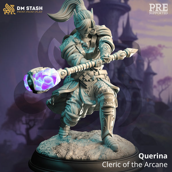 Querina - Cleric of the Arcane [Medium Sized Model - 25mm base]