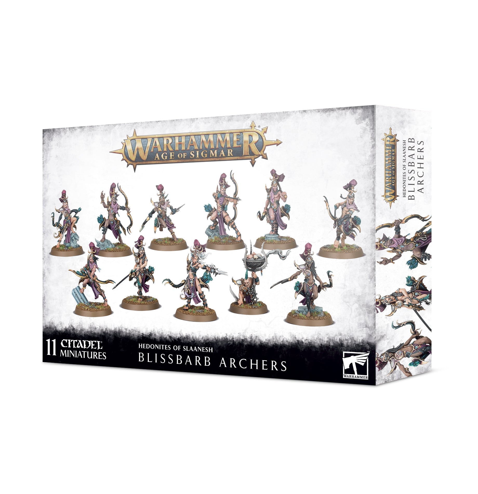 HEDONITES OF SLAANESH: BLISSBARB ARCHERS　ヘドナイト・オヴ・スラーネッシュ： ブリスバーブ・アーチャー