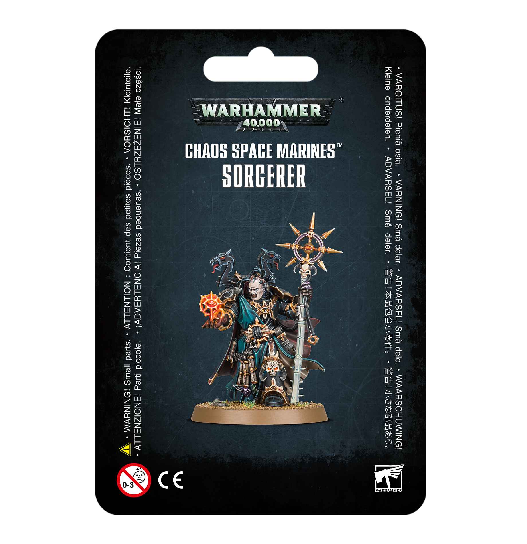 CHAOS SPACE MARINES: SORCERER ケイオス・ スペースマリーン：ソーサラー