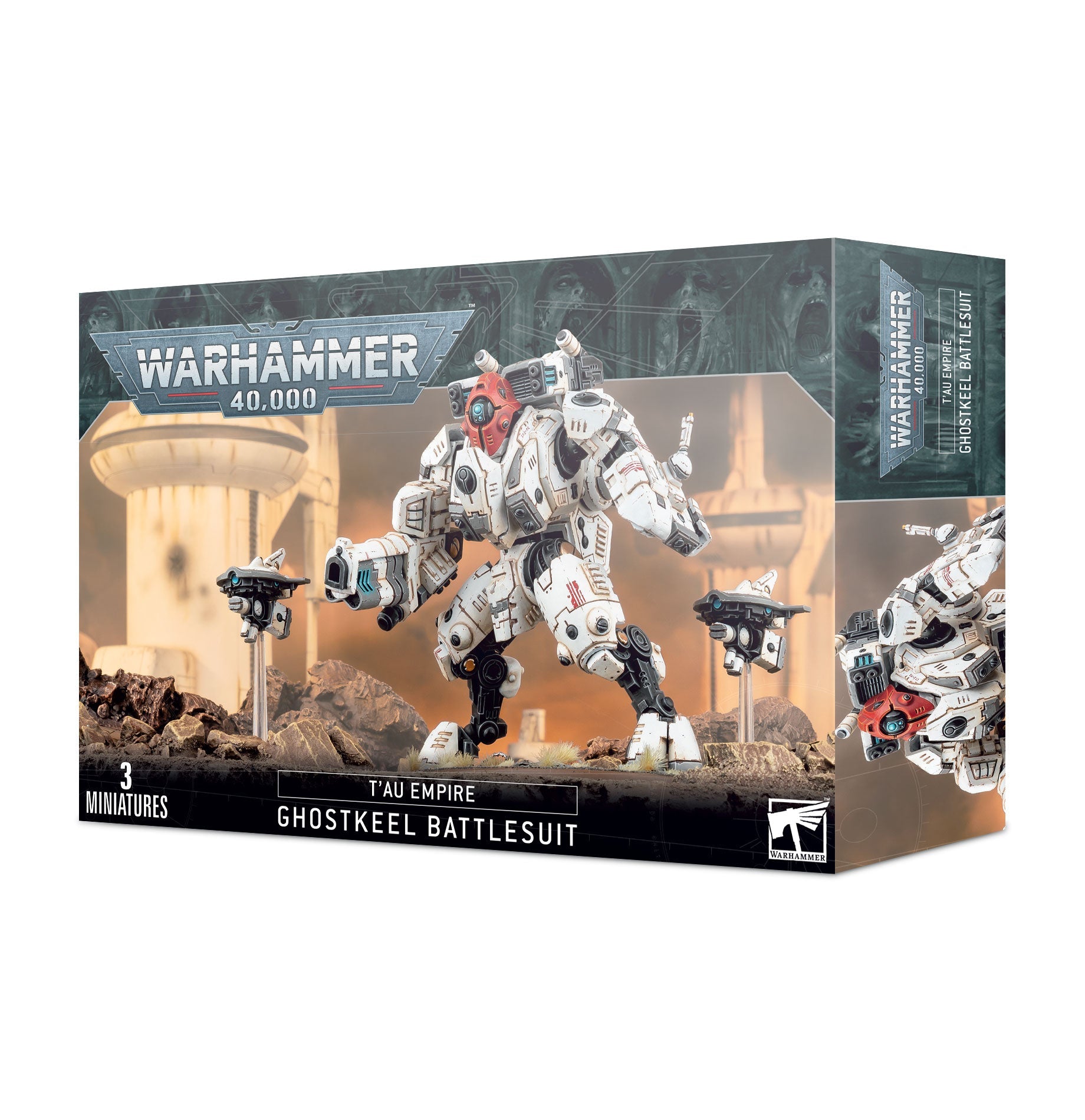 T’AU EMPIRE: XV95 GHOSTKEEL BATTLESUIT タウ・エンパイア：XV95ゴーストキール・バトルスーツ