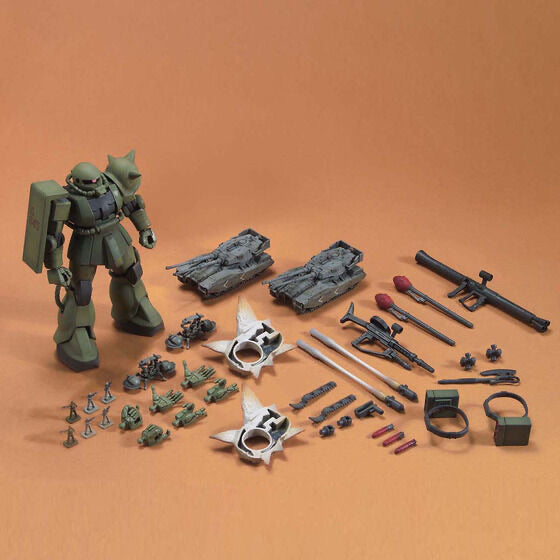 1/144HGUC ｻﾞｸ地上戦ｾｯﾄ
