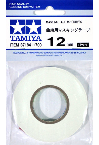 曲線用ﾏｽｷﾝｸﾞﾃｰﾌﾟ 12mm